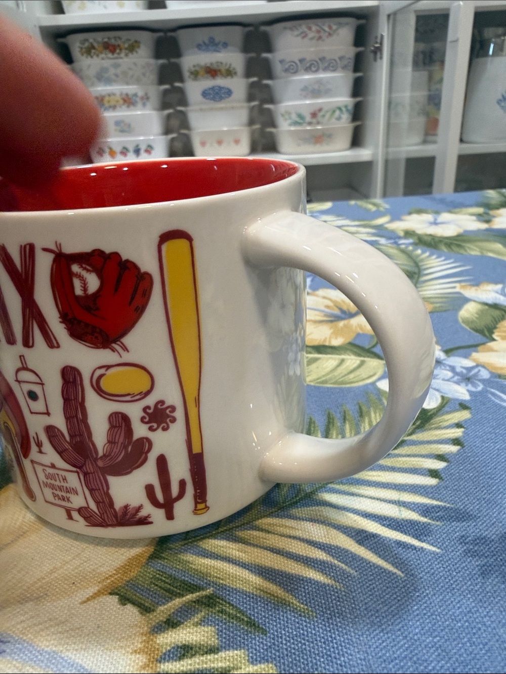 Starbucks Phoenix Mug - Red and Yellow Desert Artwork - Picture 3 of 9